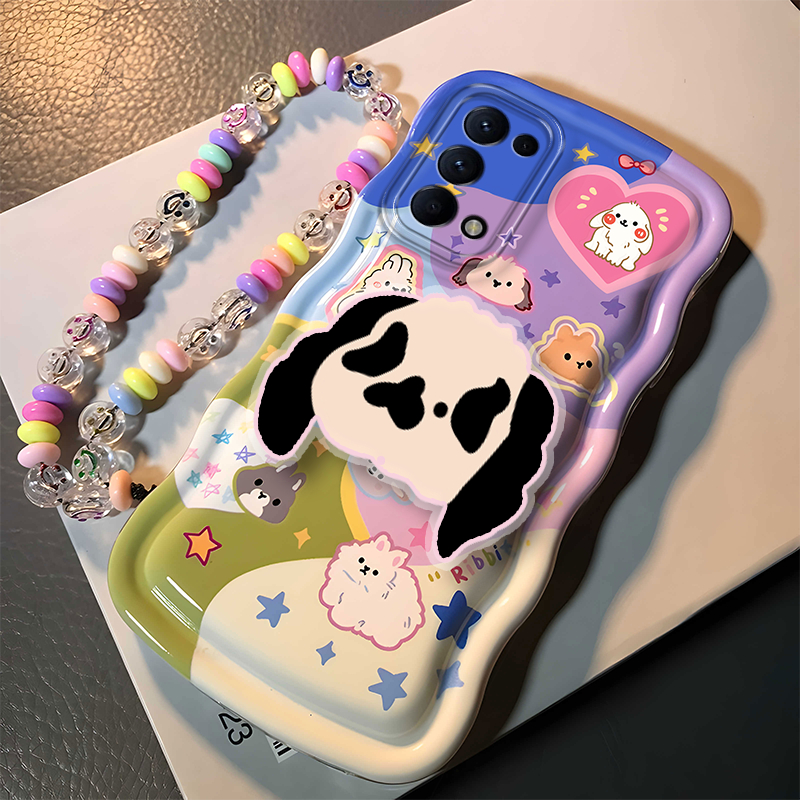 Ốp Điện Thoại Silicon Chống Rơi Hình Động Vật Cho oppo reno2f 2z oppo reno2 reno3 reno5 reno6 reno7