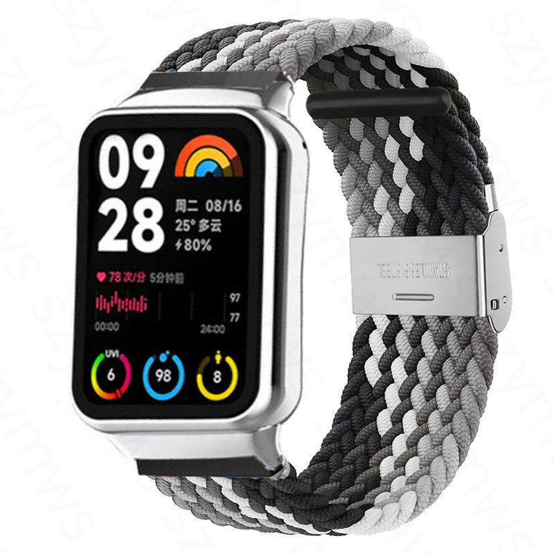 Dây Đeo nylon Bện Thay Thế Cho Đồng Hồ Thông Minh xiaomi mi band 8 pro / 8 pro