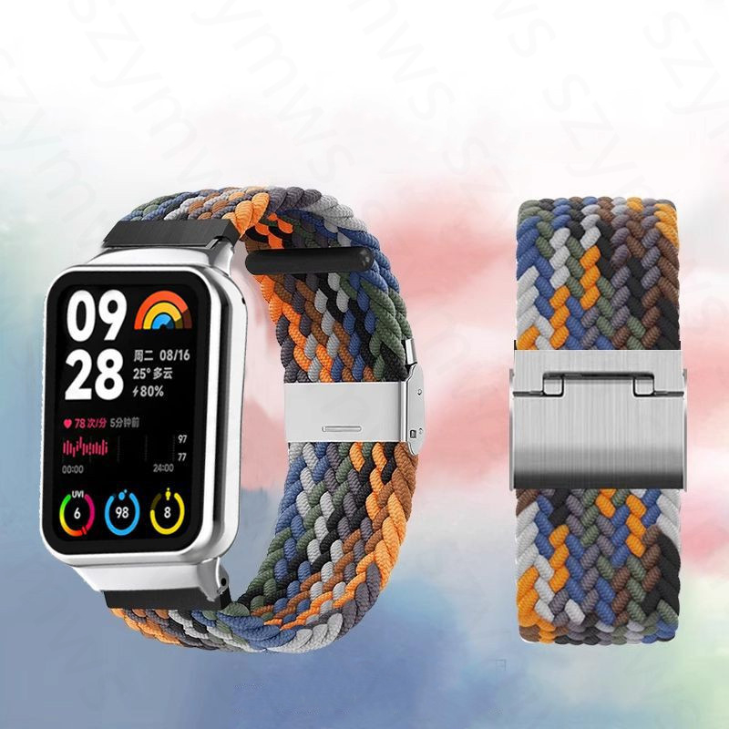 Dây Đeo nylon Bện Thay Thế Cho Đồng Hồ Thông Minh xiaomi mi band 8 pro / 8 pro