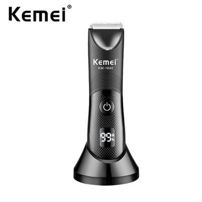 Kemei Tông Đơ Cắt Tóc Chống Thấm Nước Có Thể Sạc Lại Tiện Dụng
