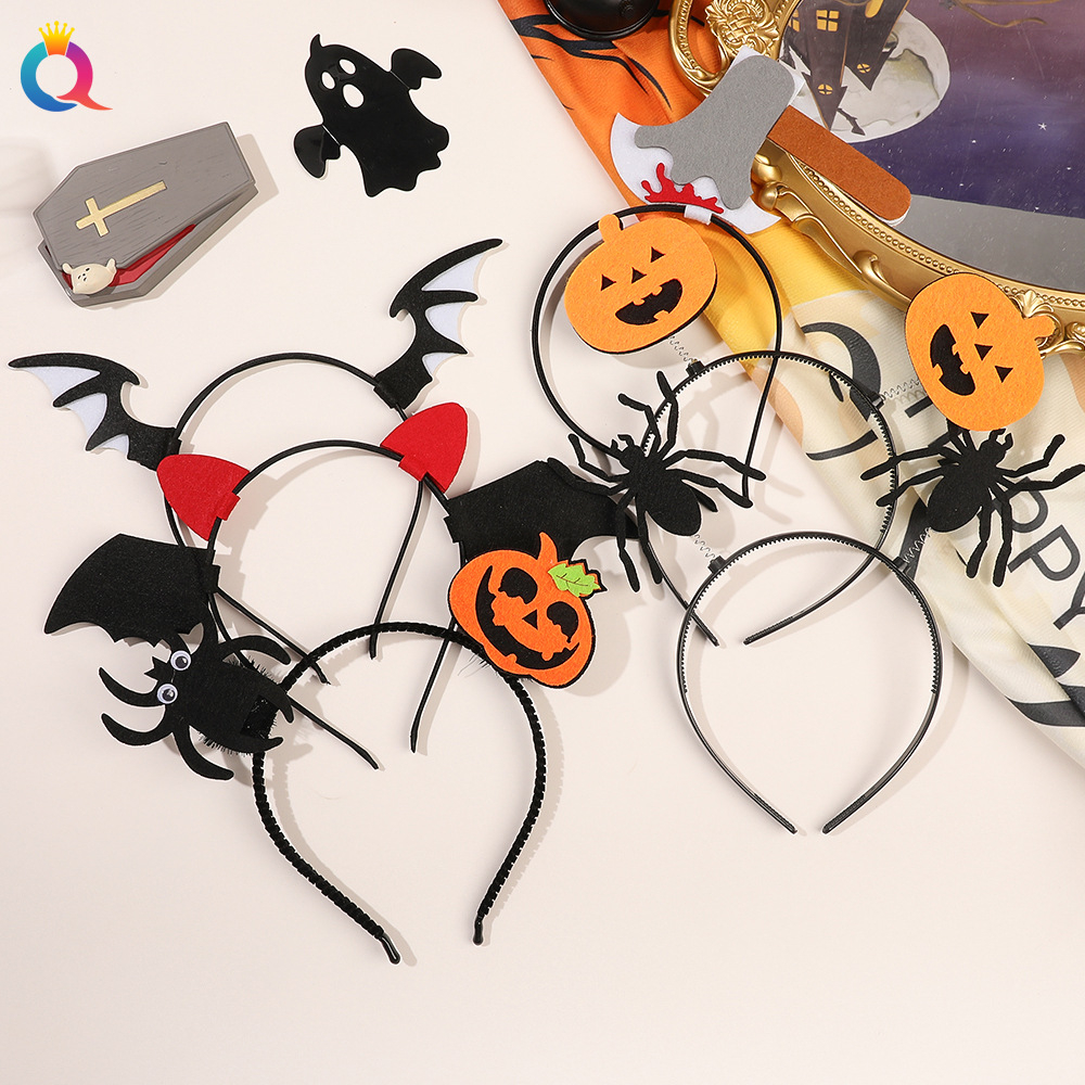Kẹp Tóc Hình Đầu Lâu Hóa Trang halloween Dễ Thương