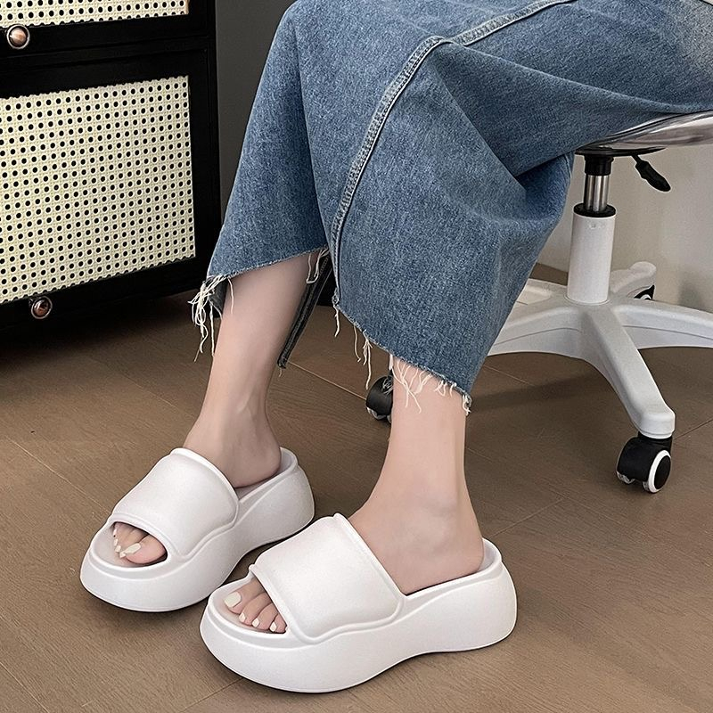Cattail dép cross dép sandal nữ dép bánh mì nữ Chống Trượt Đẹp Korean Style Thanh lịch Comfortable FBT23904SX 36Z230909