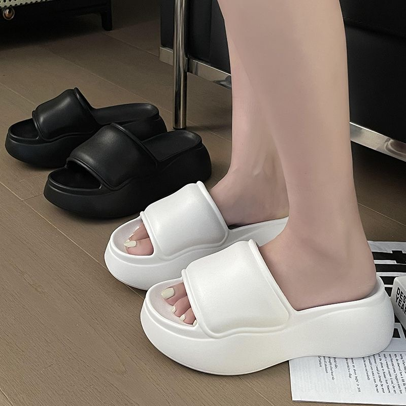 Cattail dép cross dép sandal nữ dép bánh mì nữ Chống Trượt Đẹp Korean Style Thanh lịch Comfortable FBT23904SX 36Z230909