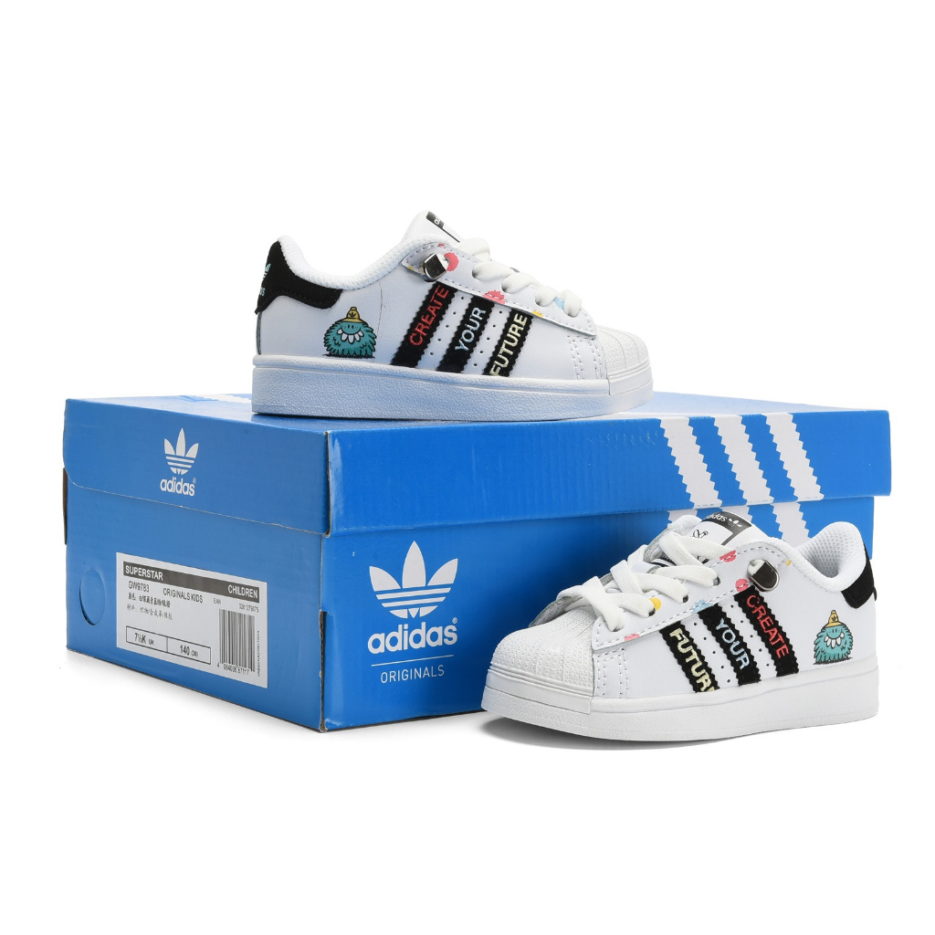 Giày Thể Thao Cột Dây adidas 372 Thời Trang Năng Động Cho Bé