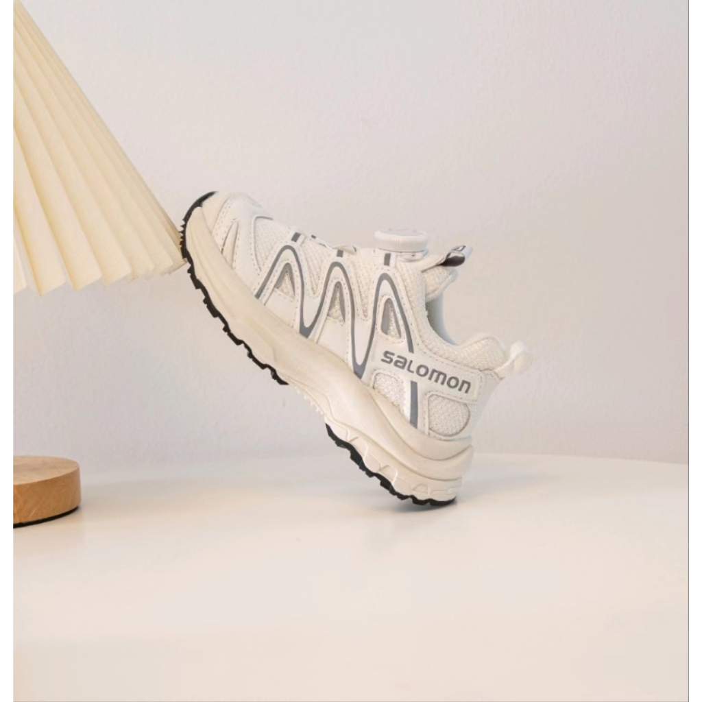 Giày Thể Thao Xoay 373 Samon xt-q Phối Nút Phong Cách Năng Động Cho Bé