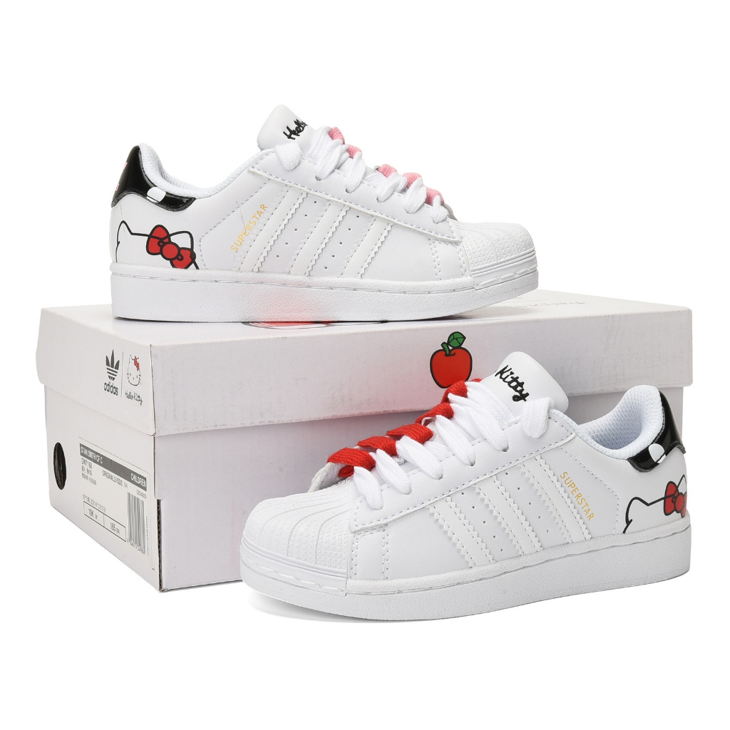 Giày Thể Thao Cột Dây adidas 372 Thời Trang Năng Động Cho Bé