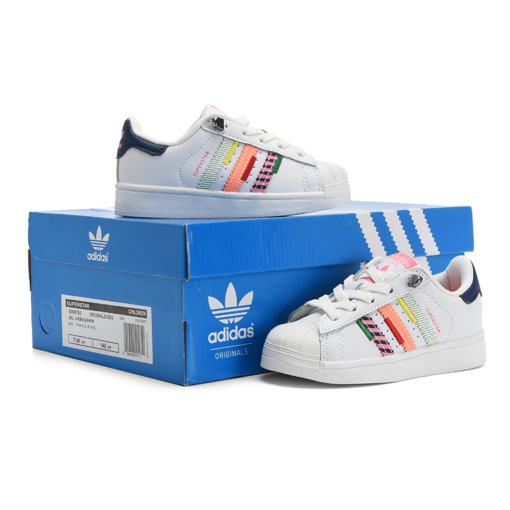 Giày Thể Thao Cột Dây adidas 372 Thời Trang Năng Động Cho Bé
