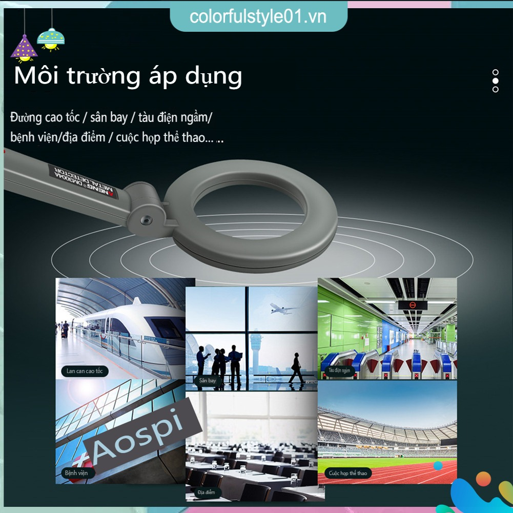 Máy Quét Kim Loại Cầm Tay dm3004a Độ Nhạy Cao