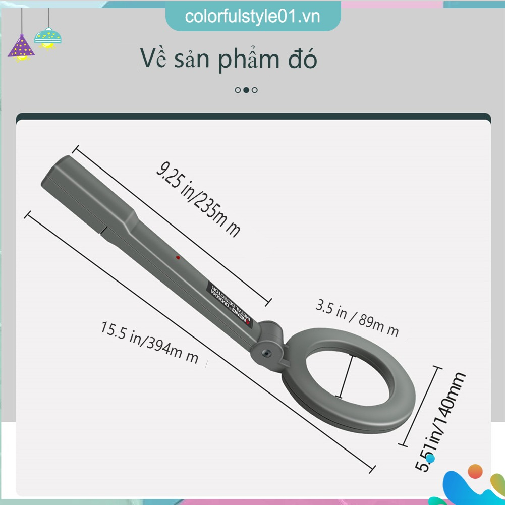 Máy Quét Kim Loại Cầm Tay dm3004a Độ Nhạy Cao