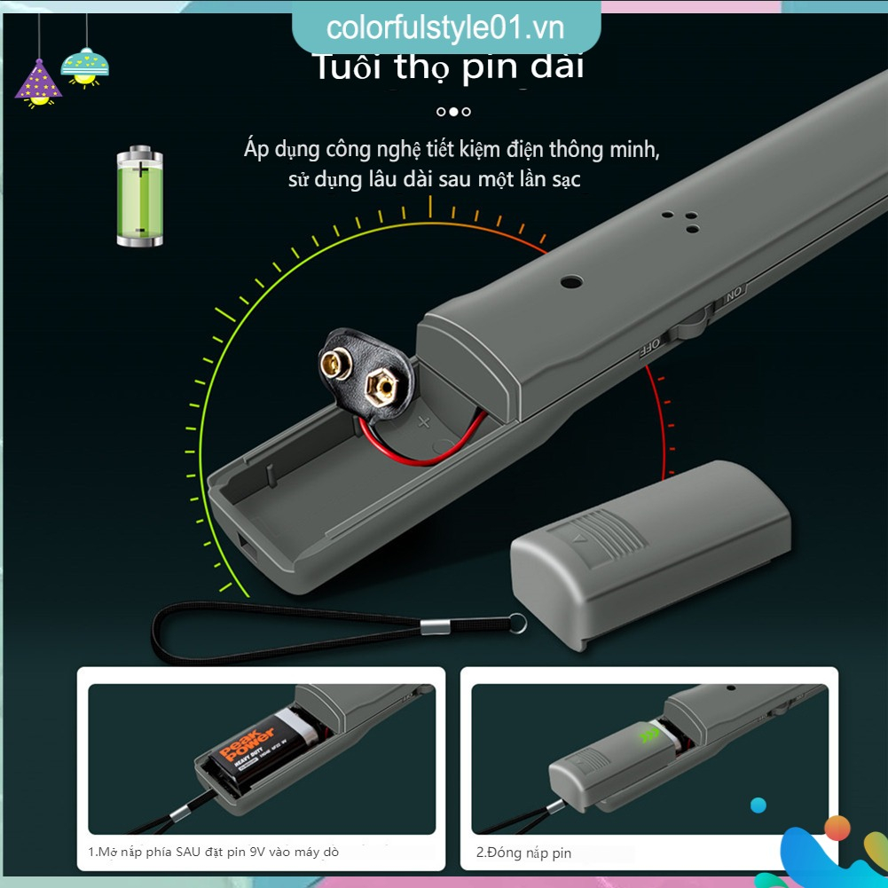 Máy Quét Kim Loại Cầm Tay dm3004a Độ Nhạy Cao