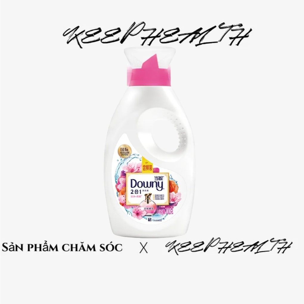 DOWNY Dung Dịch Giặt Quần Áo 2 Trong 1 700g Mềm Mại Thanh Lịch