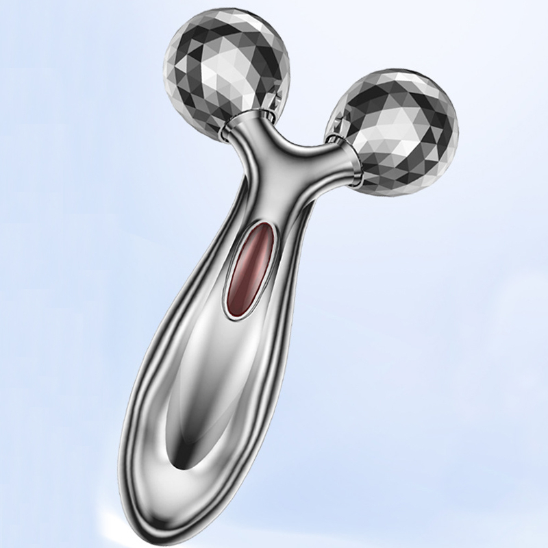 Con Lăn massage Mặt 3d Xoay 360 Độ Giúp Thư Giãn Và Nâng Cơ Mặt