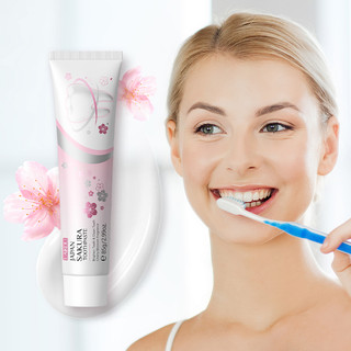 Laikou kem đánh răng hương hoa anh đào 85g làm sáng răng giảm mùi hôi