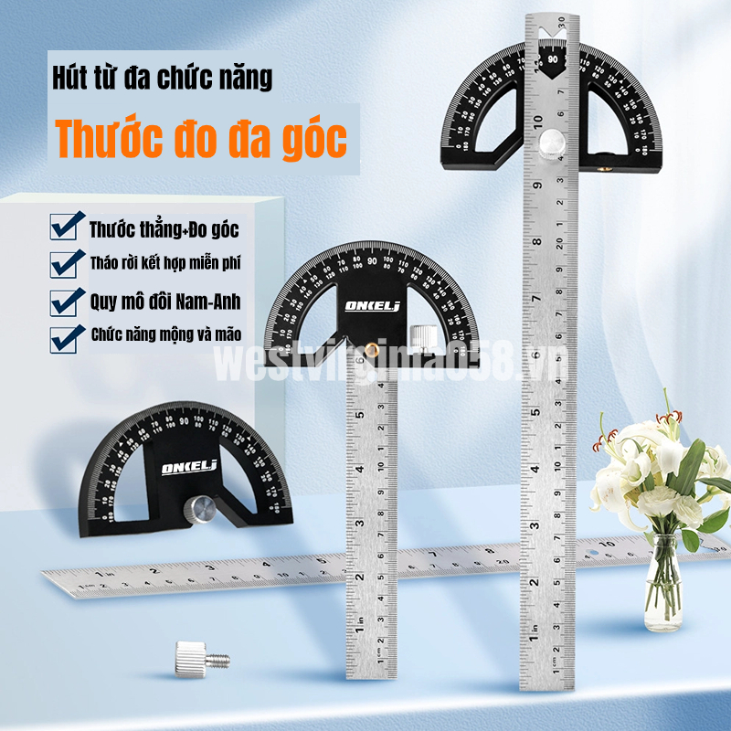 Có thể bán buôn Thước Đo Góc Mộc Để Cạnh Chế Biến Gỗ Và Viết Chữ Westvirginia058 Hàng giao ngay