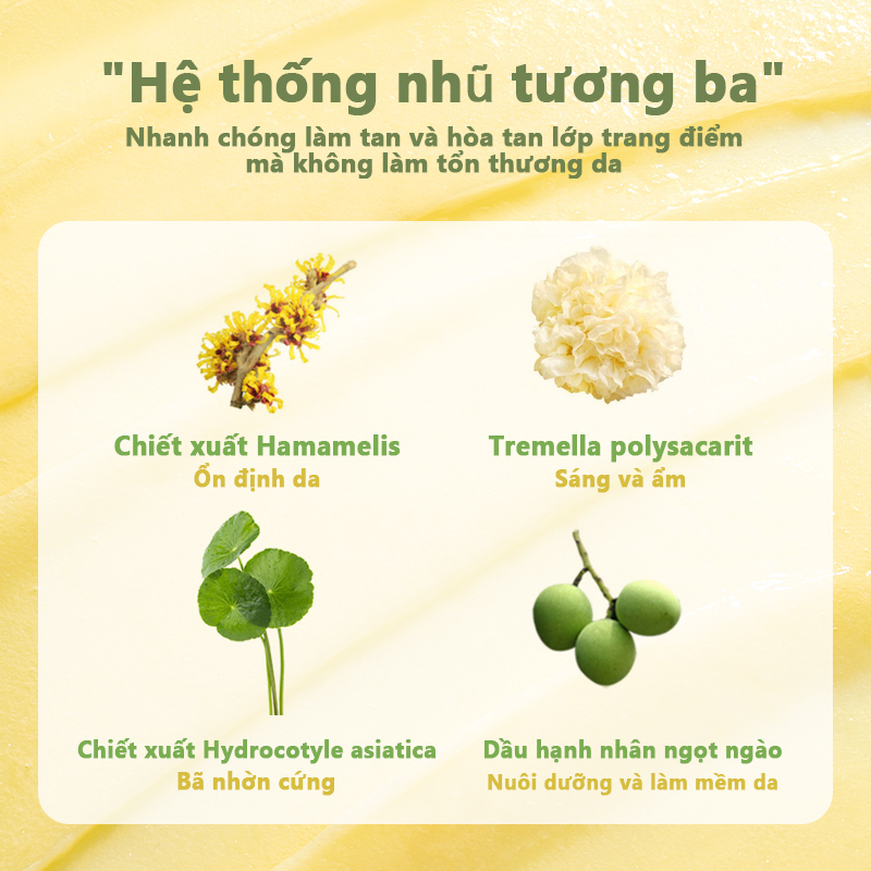 Kem Tẩy Trang UKISS Làm Sạch Sâu Nhẹ Nhàng Cho Mọi Loại Da 100g