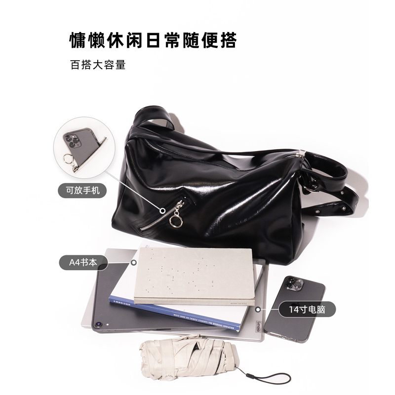 QIANLUO Túi đeo chéo Túi Vải nữ 2023 NEW L91T43Q