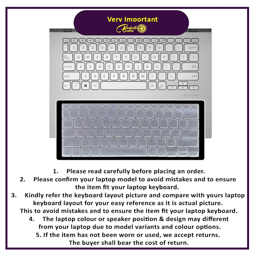 Phim Dán Bảo Vệ Bàn Phím Chống Bụi X415jp X415 X415E 14 Inch ASUS 14 Inch Dành Cho Laptop ASUS