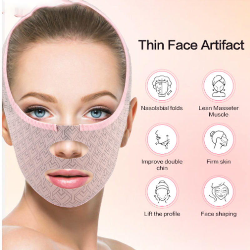 Mặt Nạ Nâng Cơ Mặt Tạo Cằm Chữ v Thoáng Khí