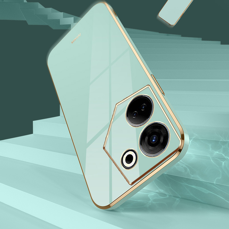 Ôp Điện Thoại Dẻo Vuông Viền Thẳng Kèm Dây Đeo Sang Trọng Cho tecno Camo camon 20 pro 4g 5g tecno ck6 ck6n ck7n ck8n Ốp