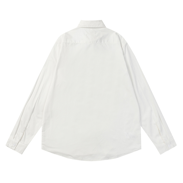Áo Sơ Mi Tay Dài In Hình Ảnh Thiết Kế Sáng Tạo Phong Cách Đường Phố unisex