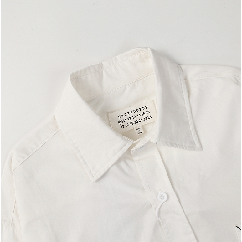 Áo Sơ Mi Tay Dài Thêu Chữ Phong Cách Đường Phố Cổ Điển Thời Trang Cho Nam Và Nữ