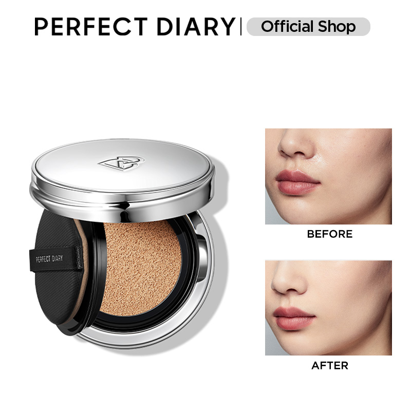 Phấn nước Perfect Diary Renewal kiềm dầu mịn lì đổi mới che phủ hoàn hảo 3 màu 10g