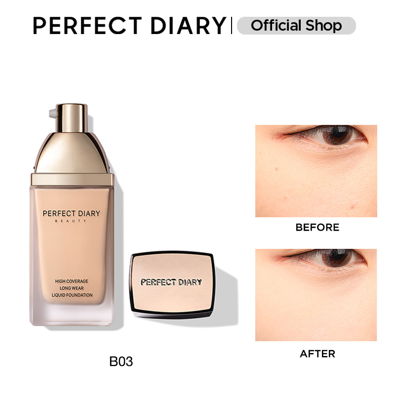 Kem nền Perfect Diary dạng lỏng độ che phủ cao hoàn hảo 30ml