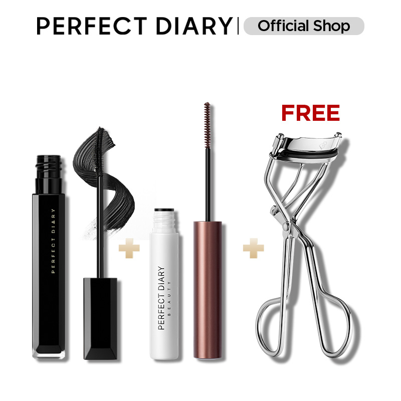 Bộ 2 mascara Perfect Diary kéo dài mi lâu trôi chống thấm nước 12.5g