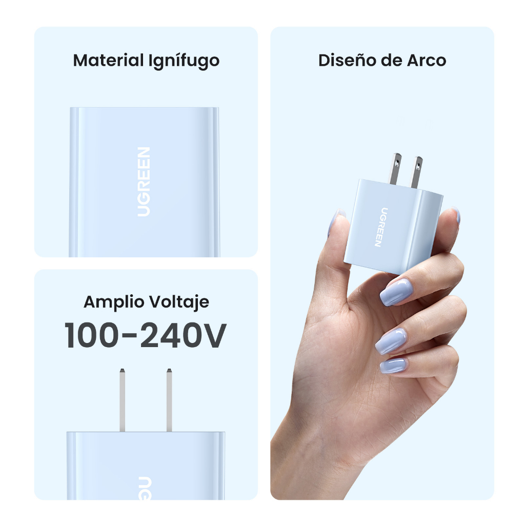 Ugreen Bộ Sạc Nhanh 20w pd 4.0 gan 20w 30w 14 / 14 pro / 13 / 13 mini / 13 pro / 13 pro max iphone 12 / 12 mini / 12 pro / 12 pro