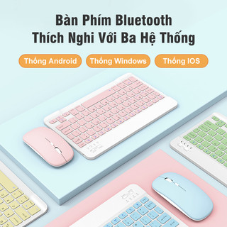Bàn phím chuột không dây yaqing bluetooth cho ios android windows