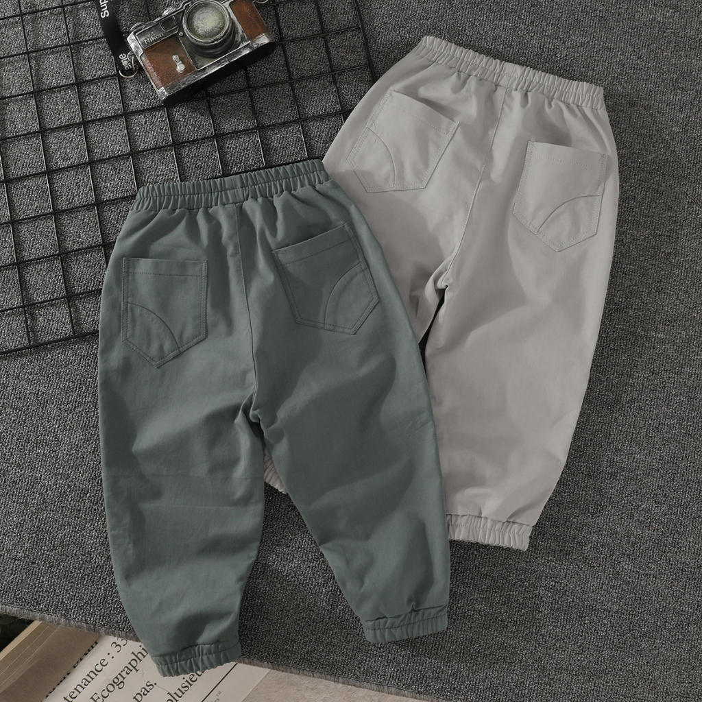 Quần Dài cotton Thời Trang Xuân Thu Mới 2023 Cho Bé Trai