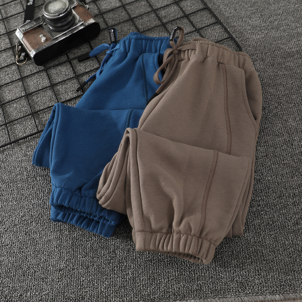 Quần Dài Thể Thao cotton Mùa Thu Và Mùa Đông Mới Dành Cho Bé Trai