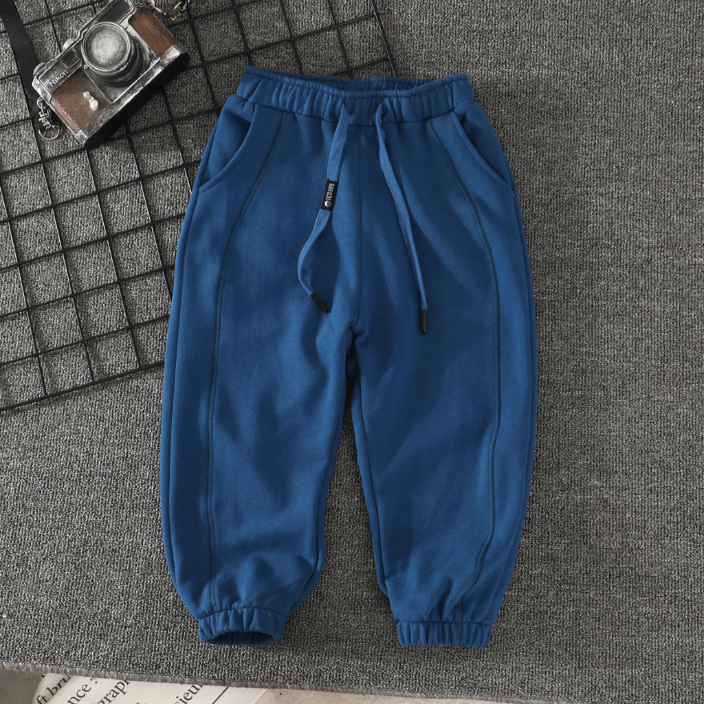 Quần Dài Thể Thao cotton Mùa Thu Và Mùa Đông Mới Dành Cho Bé Trai