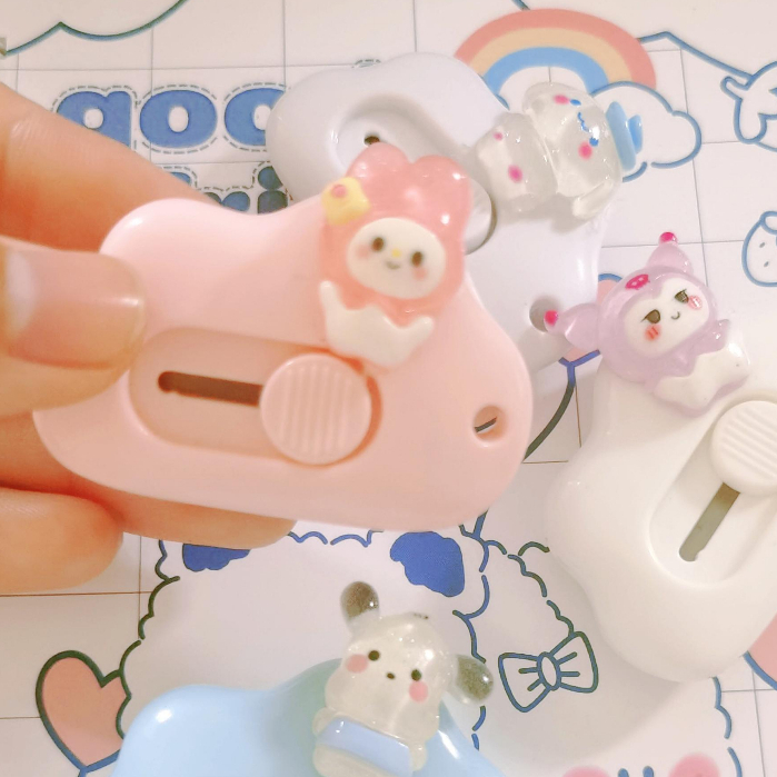 Dao Cắt Giấy Mini Hình Đám Mây Sanrio Dễ Thương