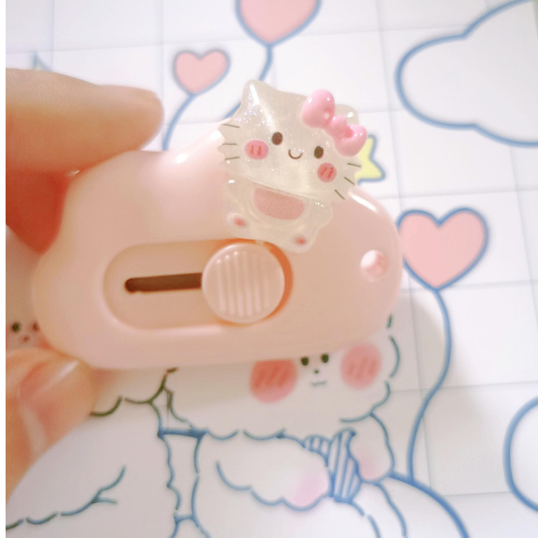 Dao Cắt Giấy Mini Hình Đám Mây Sanrio Dễ Thương