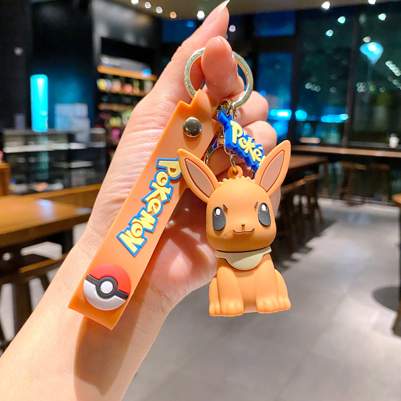 Móc Khóa Xe Hơi Hình pikachu Xinh Xắn Hoạt Hình