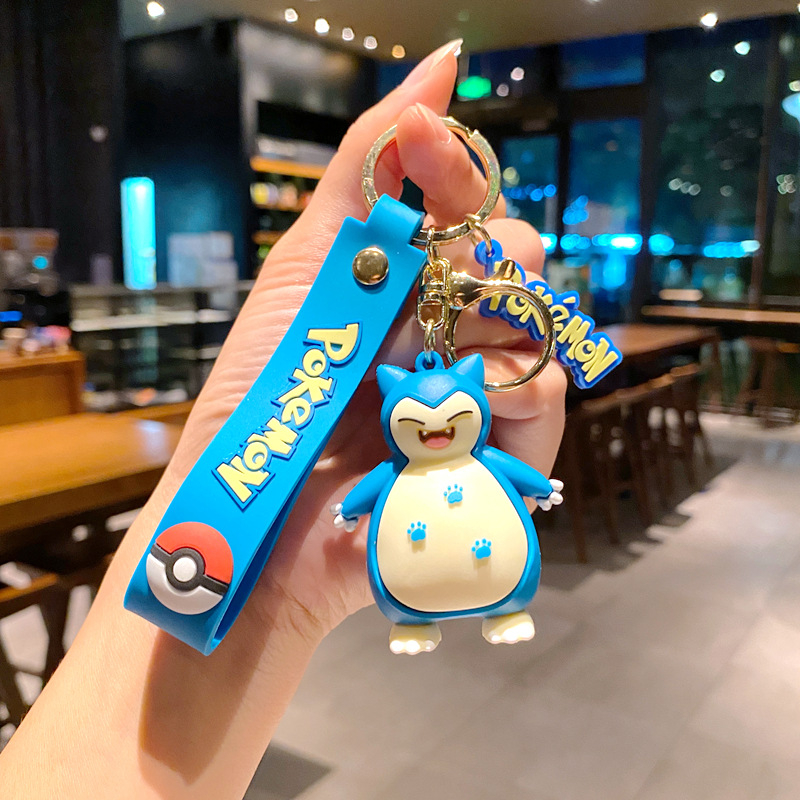 Móc Khóa Xe Hơi Hình pikachu Xinh Xắn Hoạt Hình