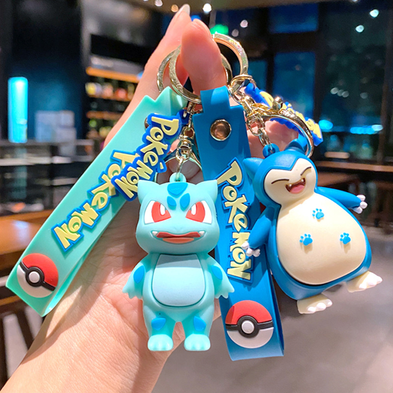 Móc Khóa Xe Hơi Hình pikachu Xinh Xắn Hoạt Hình