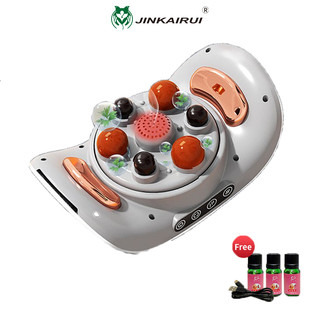 Jinkairui Jinkairui Bụng Massager Điện Rotary Sưởi eo Massager