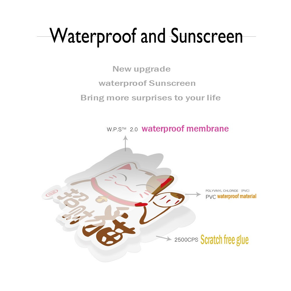 Bộ 50 Miếng Dán Họa Tiết graffiti Cỡ Lớn Chống Thấm Nước Dùng Trang Trí Ván Trượt / laptop / Xe Hơi