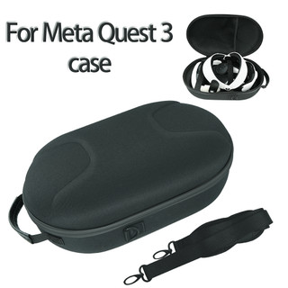 Hộp Đựng Tai Nghe Chụp Tai Bằng eva Cứng Kèm Dây Đeo Tiện Dụng Cho meta quest 3 Wearhalo