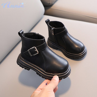 Annie Girls 'martin boots baby non-slip soft bottom ankle boots boy boots british trendy single boots