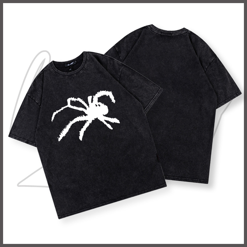 Áo thun nam BEEYANBUY Y0457 100% cotton màu đen tay lỡ unisex ulzzang thời trang cơ bản