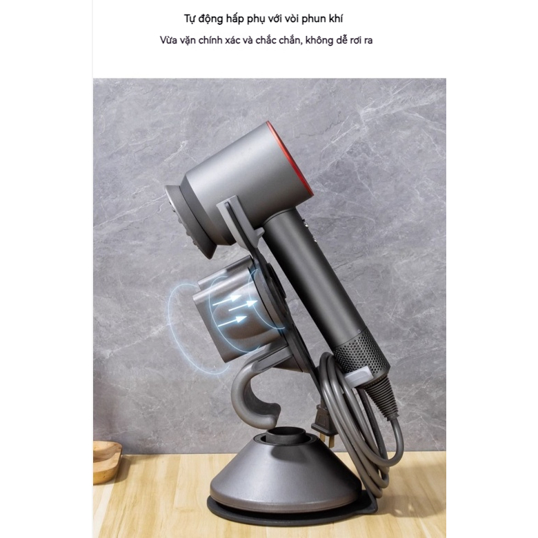 Giá Đỡ Máy Sấy Tóc dyson hd15 hd08 Để Bàn Tiện Lợi