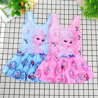 Đồ bơi trẻ em đồ bơi liền thân elsa bikini cho bé gái bộ đồ bơi công chúa dễ thương cho bé nps839