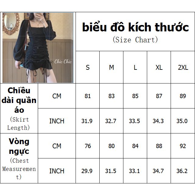 Chic Chic váy nữ Đầm Body Cho thời váy trang hàng cao cấp tính cách 2023 NEW A92M35L 34Z230826