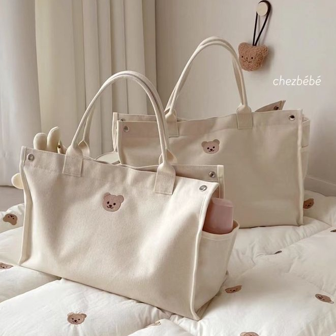 Túi Xách Cỡ Lớn Thêu Họa Tiết Thời Trang Cho Mẹ Bầu