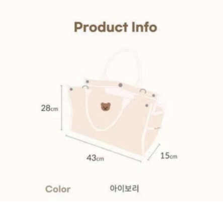 Túi Xách Cỡ Lớn Thêu Họa Tiết Thời Trang Cho Mẹ Bầu