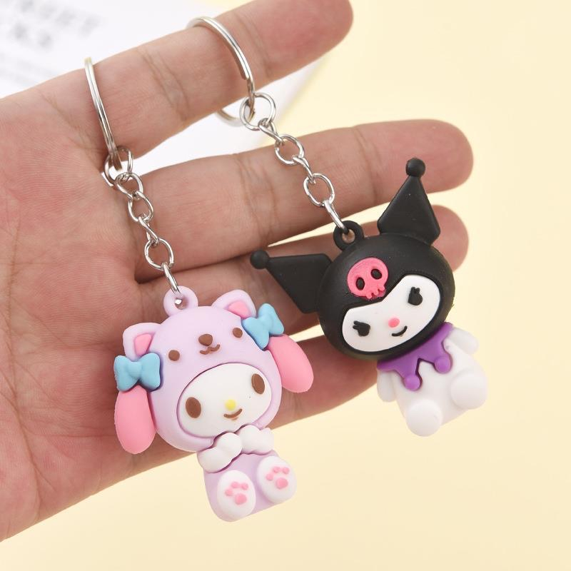 Dễ Thương Móc Khóa Hình Búp Bê Hoạt Hình Đáng Yêu