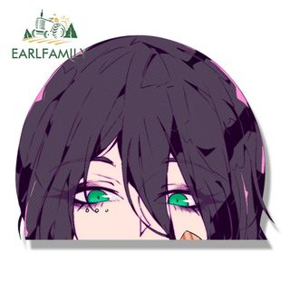 Earlfamily senpai makima fanart Đề Can Dán Xe Hơi Vẽ Phác Thảo waifu peeker graffiti girl